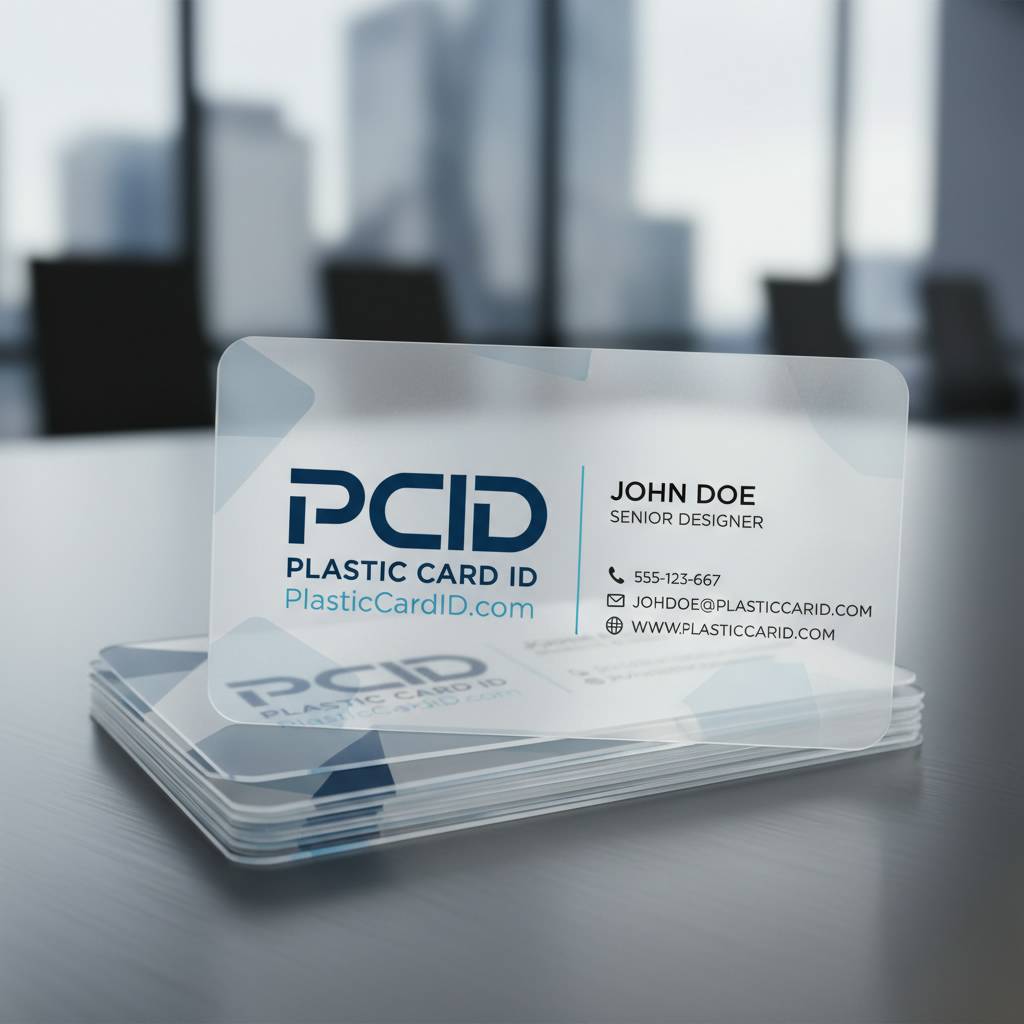 Clear Plastic Business Cards: Why They Work