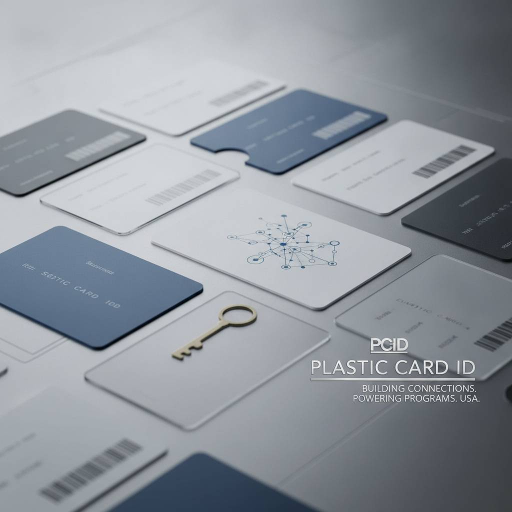 Plastic Library Cards