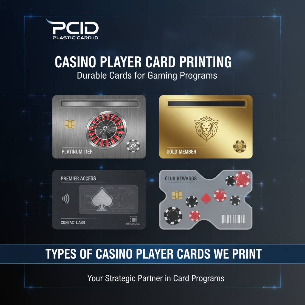 Types of Casino Player Cards We Print