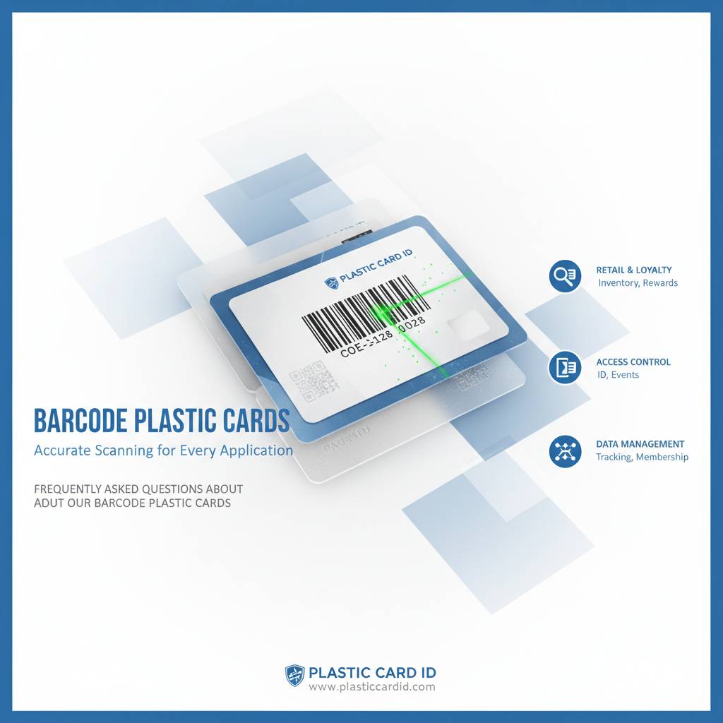 Frequently Asked Questions About Our Barcode Plastic Cards
