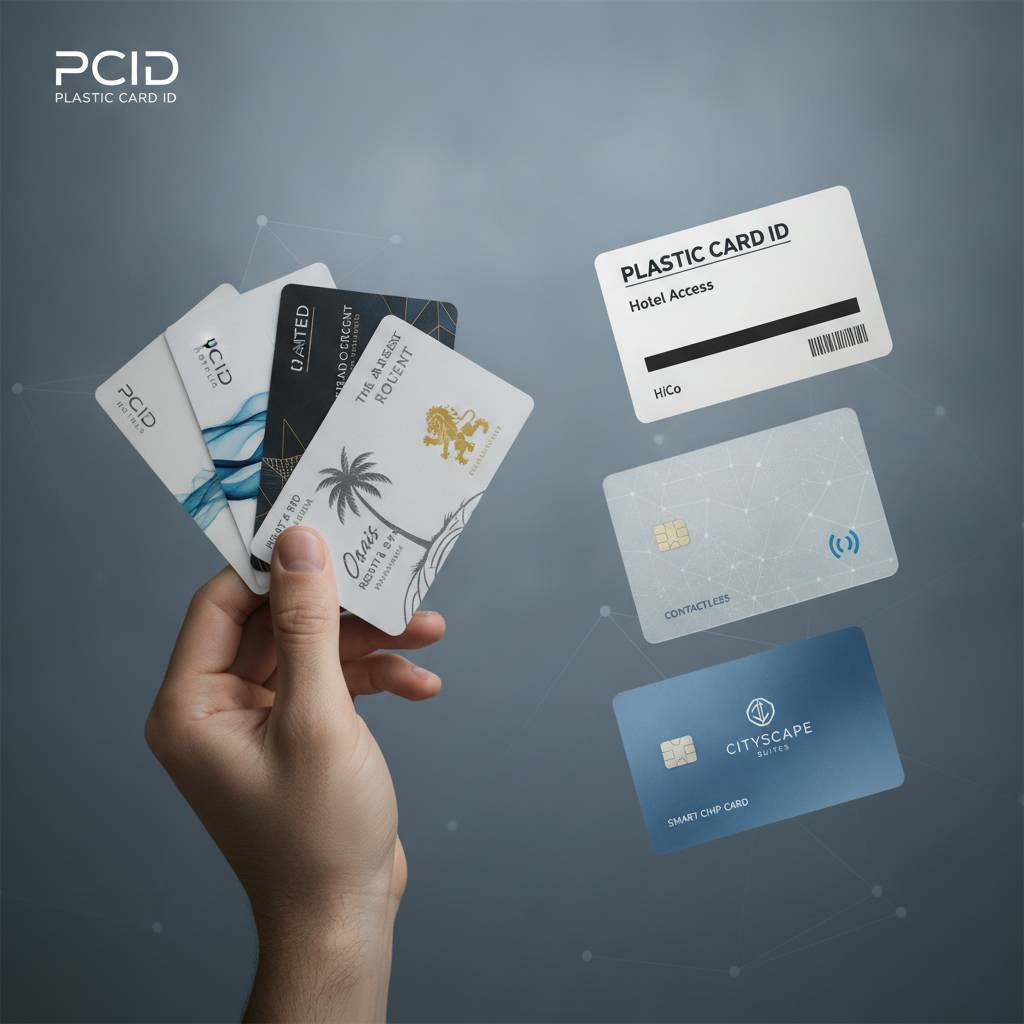 Types of Hotel Key Cards We Print and Supply