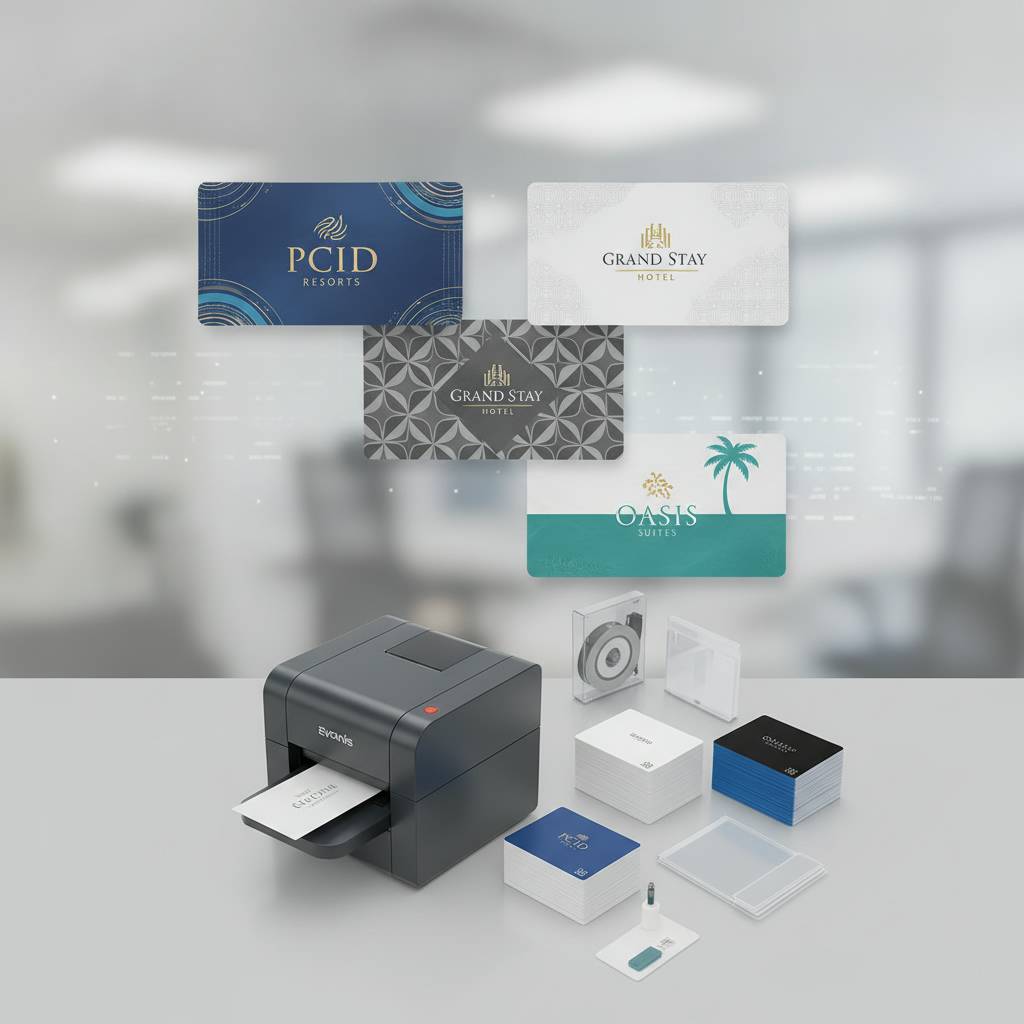 Card Printers and Supplies for In-House Hotel Operations