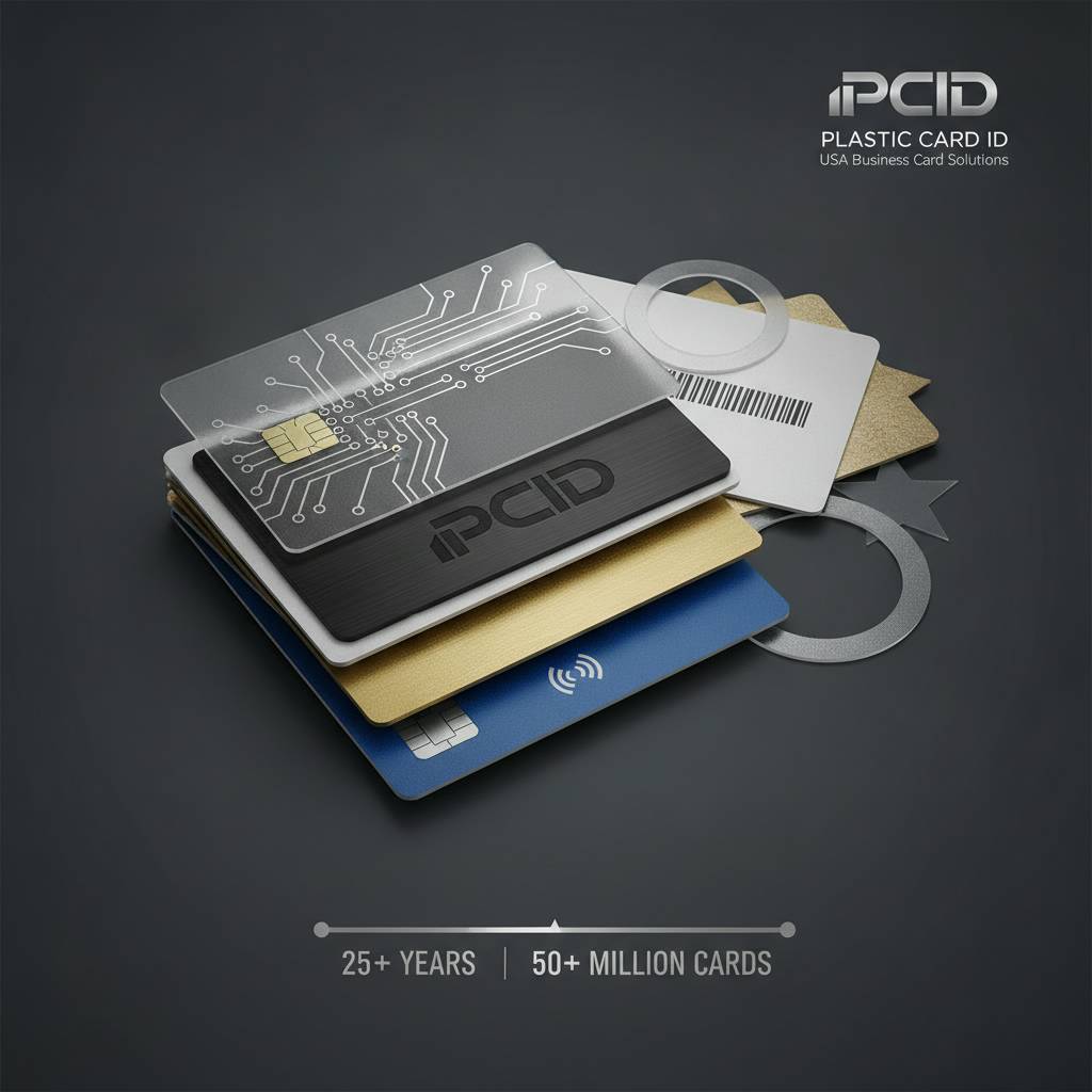 Specialty Cards: Clear, Custom-Shaped, and Luxury Metal