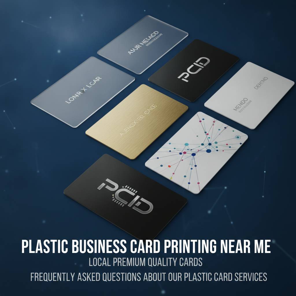 Frequently Asked Questions About Our Plastic Card Services