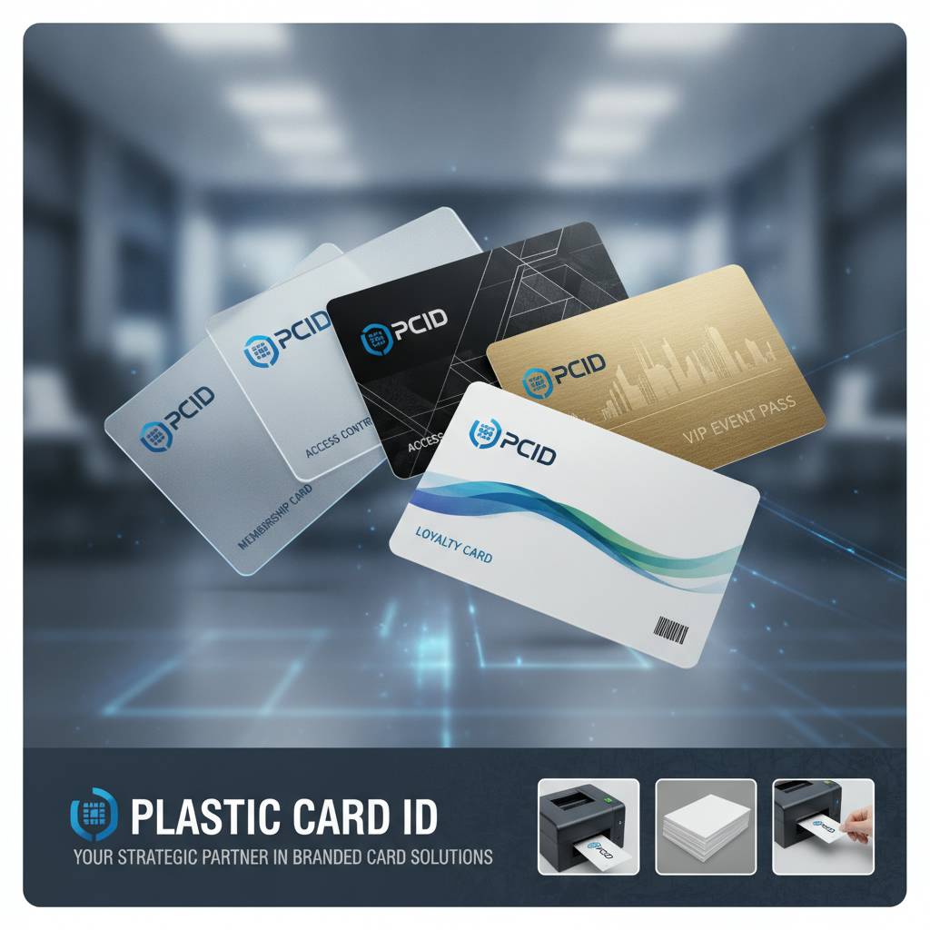 Our Full Range of Custom Plastic Cards With Logo