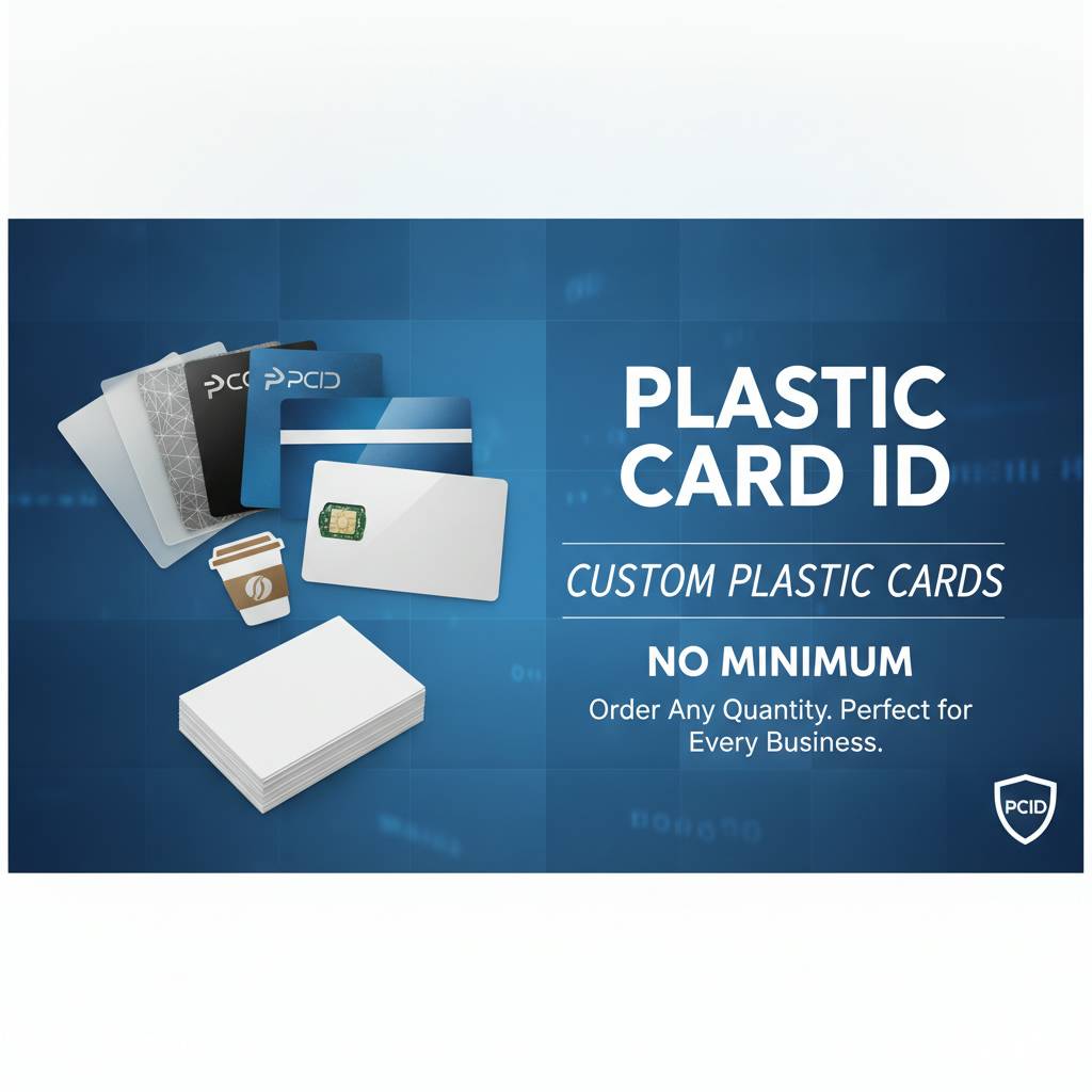 Custom Plastic Cards With No Minimum: Perfect for Every Business Size
